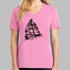 Ladies Core Cotton V Neck Tee Thumbnail