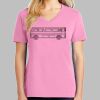 Ladies Core Cotton V Neck Tee Thumbnail