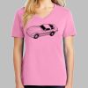 Ladies Core Cotton V Neck Tee Thumbnail