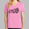 Ladies Core Cotton V Neck Tee Thumbnail