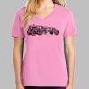 Ladies Core Cotton V Neck Tee Thumbnail