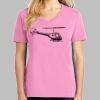 Ladies Core Cotton V Neck Tee Thumbnail