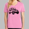 Ladies Core Cotton V Neck Tee Thumbnail