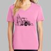 Ladies Core Cotton V Neck Tee Thumbnail