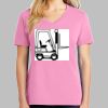 Ladies Core Cotton V Neck Tee Thumbnail