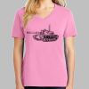 Ladies Core Cotton V Neck Tee Thumbnail
