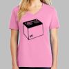 Ladies Core Cotton V Neck Tee Thumbnail