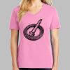 Ladies Core Cotton V Neck Tee Thumbnail