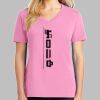 Ladies Core Cotton V Neck Tee Thumbnail