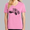 Ladies Core Cotton V Neck Tee Thumbnail