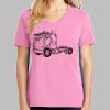 Ladies Core Cotton V Neck Tee Thumbnail