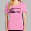 Ladies Core Cotton V Neck Tee Thumbnail