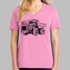 Ladies Core Cotton V Neck Tee Thumbnail