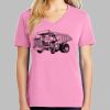 Ladies Core Cotton V Neck Tee Thumbnail
