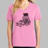 Ladies Core Cotton V Neck Tee Thumbnail