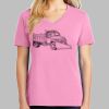 Ladies Core Cotton V Neck Tee Thumbnail