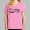 Ladies Core Cotton V Neck Tee Thumbnail