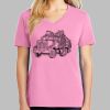 Ladies Core Cotton V Neck Tee Thumbnail