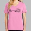 Ladies Core Cotton V Neck Tee Thumbnail