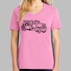 Ladies Core Cotton V Neck Tee Thumbnail