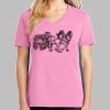 Ladies Core Cotton V Neck Tee Thumbnail