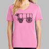 Ladies Core Cotton V Neck Tee Thumbnail