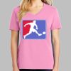 Ladies Core Cotton V Neck Tee Thumbnail