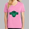 Ladies Core Cotton V Neck Tee Thumbnail