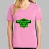 Ladies Core Cotton V Neck Tee Thumbnail