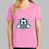 Ladies Core Cotton V Neck Tee Thumbnail