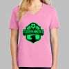 Ladies Core Cotton V Neck Tee Thumbnail