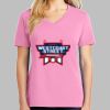 Ladies Core Cotton V Neck Tee Thumbnail