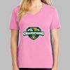 Ladies Core Cotton V Neck Tee Thumbnail