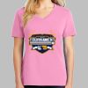 Ladies Core Cotton V Neck Tee Thumbnail