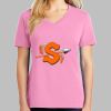 Ladies Core Cotton V Neck Tee Thumbnail