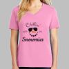Ladies Core Cotton V Neck Tee Thumbnail