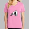 Ladies Core Cotton V Neck Tee Thumbnail