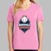 Ladies Core Cotton V Neck Tee Thumbnail