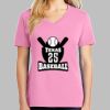 Ladies Core Cotton V Neck Tee Thumbnail