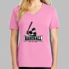 Ladies Core Cotton V Neck Tee Thumbnail