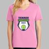 Ladies Core Cotton V Neck Tee Thumbnail