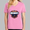 Ladies Core Cotton V Neck Tee Thumbnail