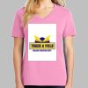 Ladies Core Cotton V Neck Tee Thumbnail