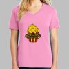 Ladies Core Cotton V Neck Tee Thumbnail