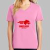 Ladies Core Cotton V Neck Tee Thumbnail