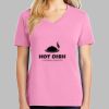 Ladies Core Cotton V Neck Tee Thumbnail