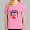 Ladies Core Cotton V Neck Tee Thumbnail