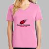 Ladies Core Cotton V Neck Tee Thumbnail