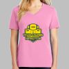 Ladies Core Cotton V Neck Tee Thumbnail