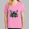 Ladies Core Cotton V Neck Tee Thumbnail